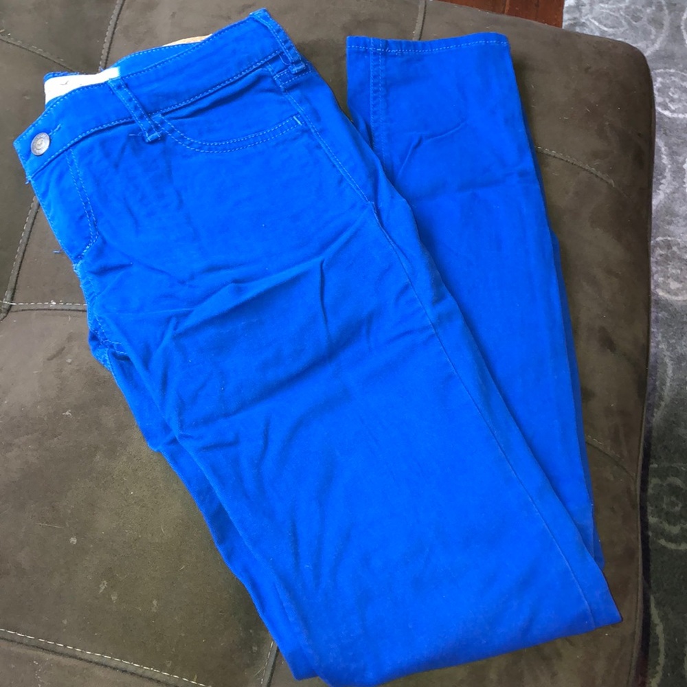 Blue Hollister Jeggings Size 3